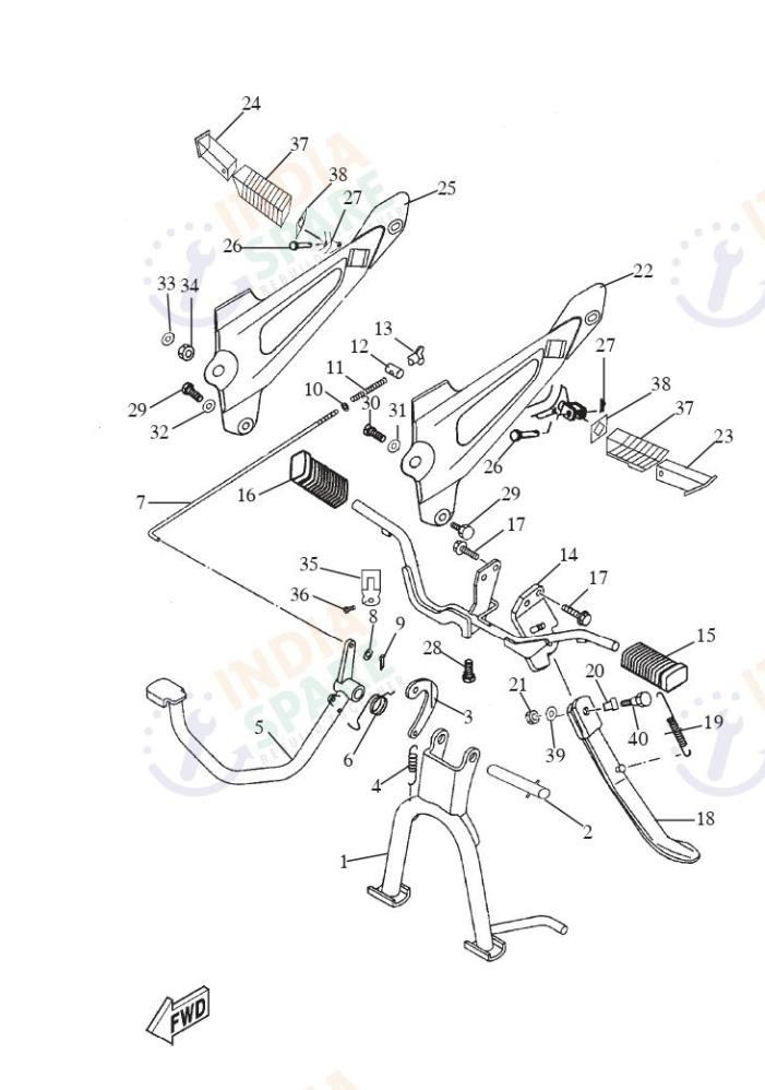 STAND & FOOTREST